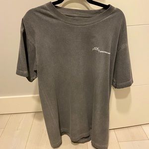 A Cold Wall - ACW Distressed Grey T-Shirt Size L